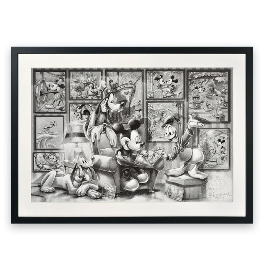 Disney FYRKLOVERN Disney | Litografi 50 X 70 Cm