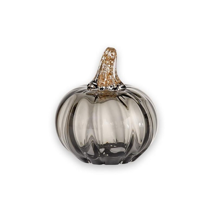 Inredning FYRKLOVERN Se All Inredning | Pumpkins Pumpa I Konstglas 13 Cm